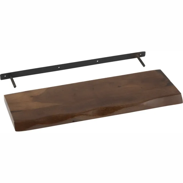 J-Line wandplank Gerard Acacia - hout - bruin - small