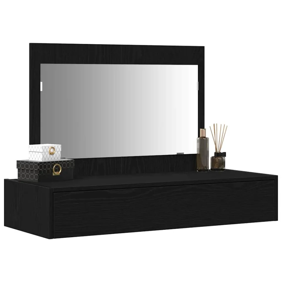 vidaXL Plafondtafel Zwart 100 x 40 x 70 cm Bewerkt hout