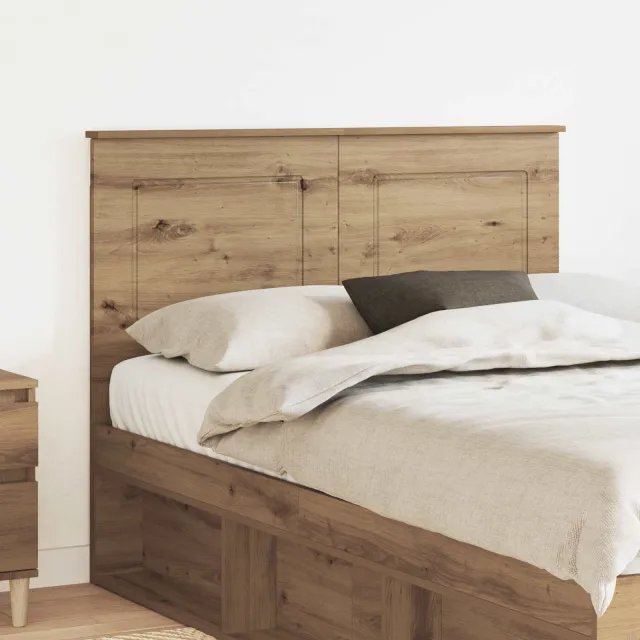 vidaXL Hoofdbord Artisan Eik Geconstrueerd hout Bruin
