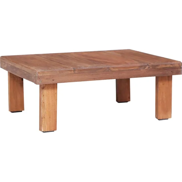 vidaXL Salontafel 60x45x23 cm massief mahoniehout Bruin