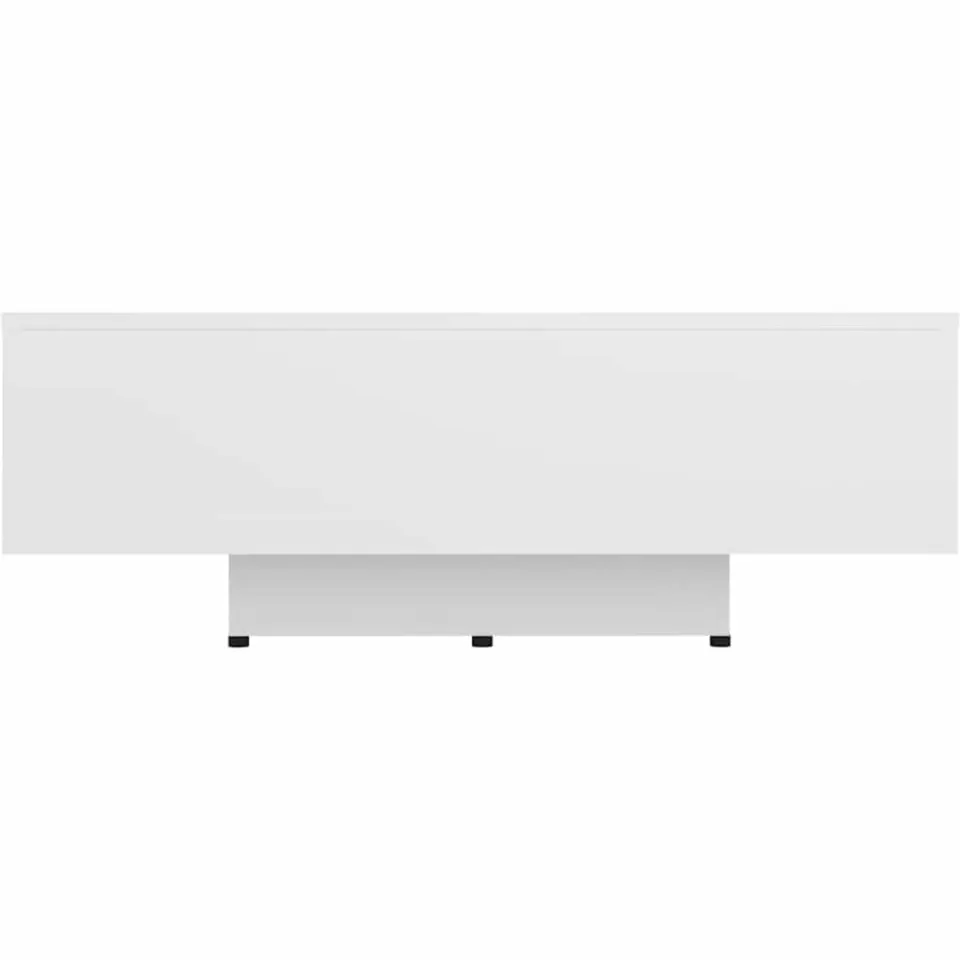 vidaXL Salontafel 85x55x31 cm bewerkt hout wit