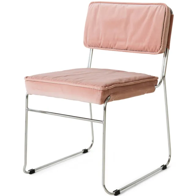 HKLIVING eetkamerstoel (set van 2) Endless Pink