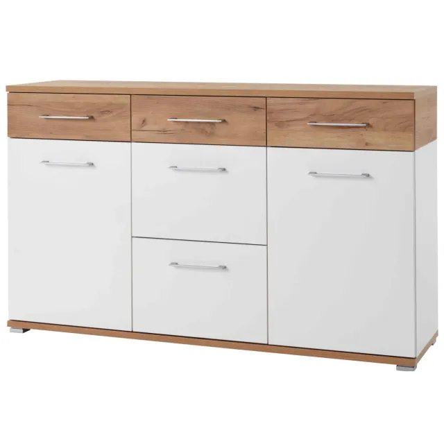 dressoir Alicante wit Bruin | Wit