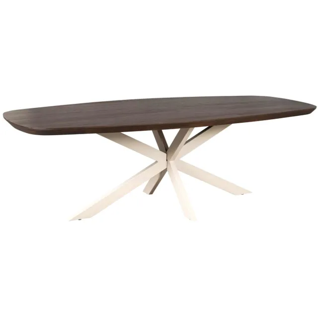 Starfurn Eettafel Madison - Bruin - 120x280x76 cm