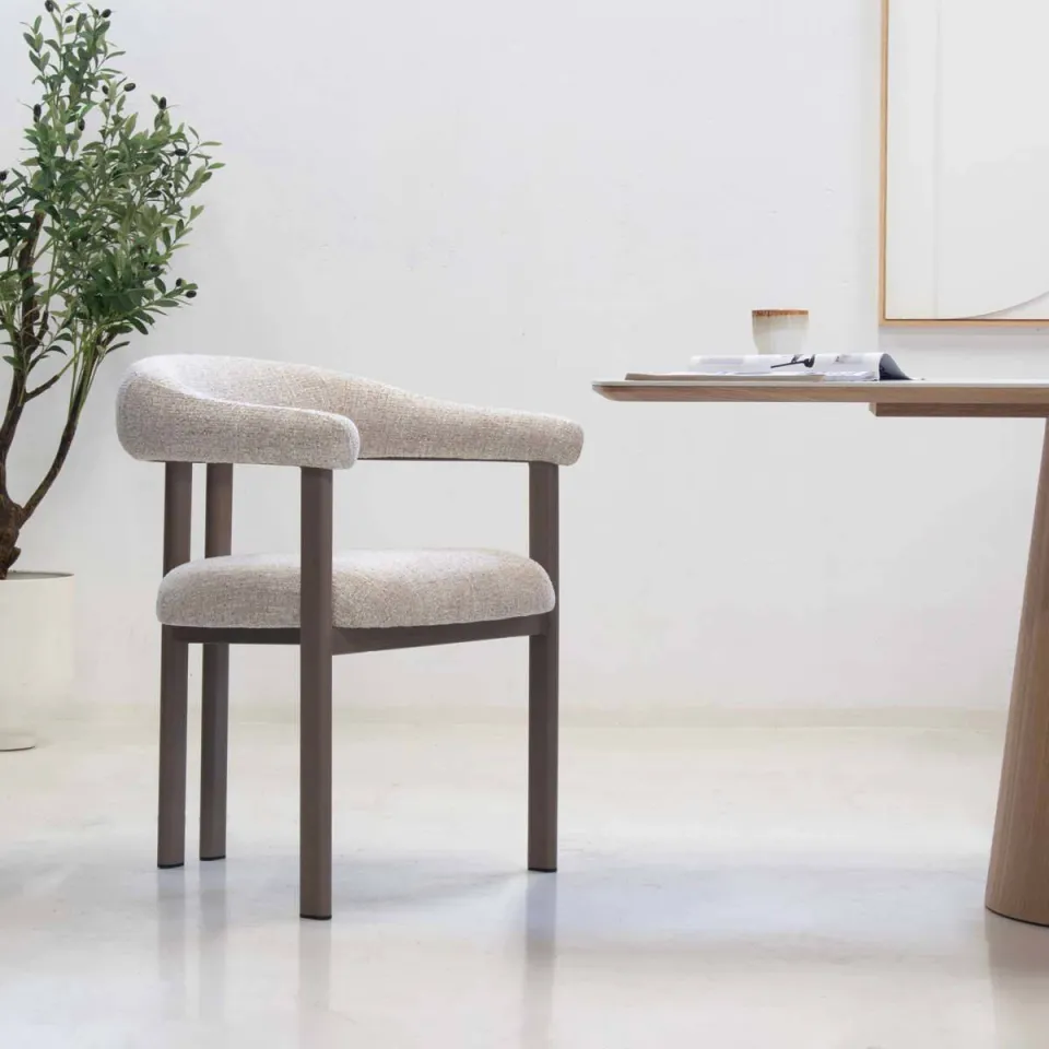 Giga Meubel Odense eetkamerstoel beige, foto 4