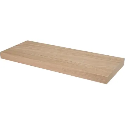 Duraline Wandplank Xl4 Eiken Fineer 38mm 60x23,5cm Bruin