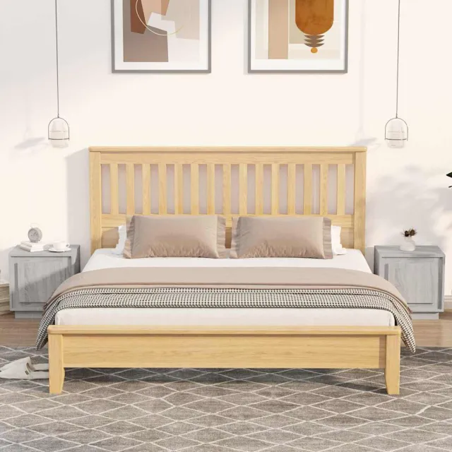 vidaXL Nachtkastjes 2 st 44x35x45 cm bewerkt hout grijs sonoma eiken, foto 2
