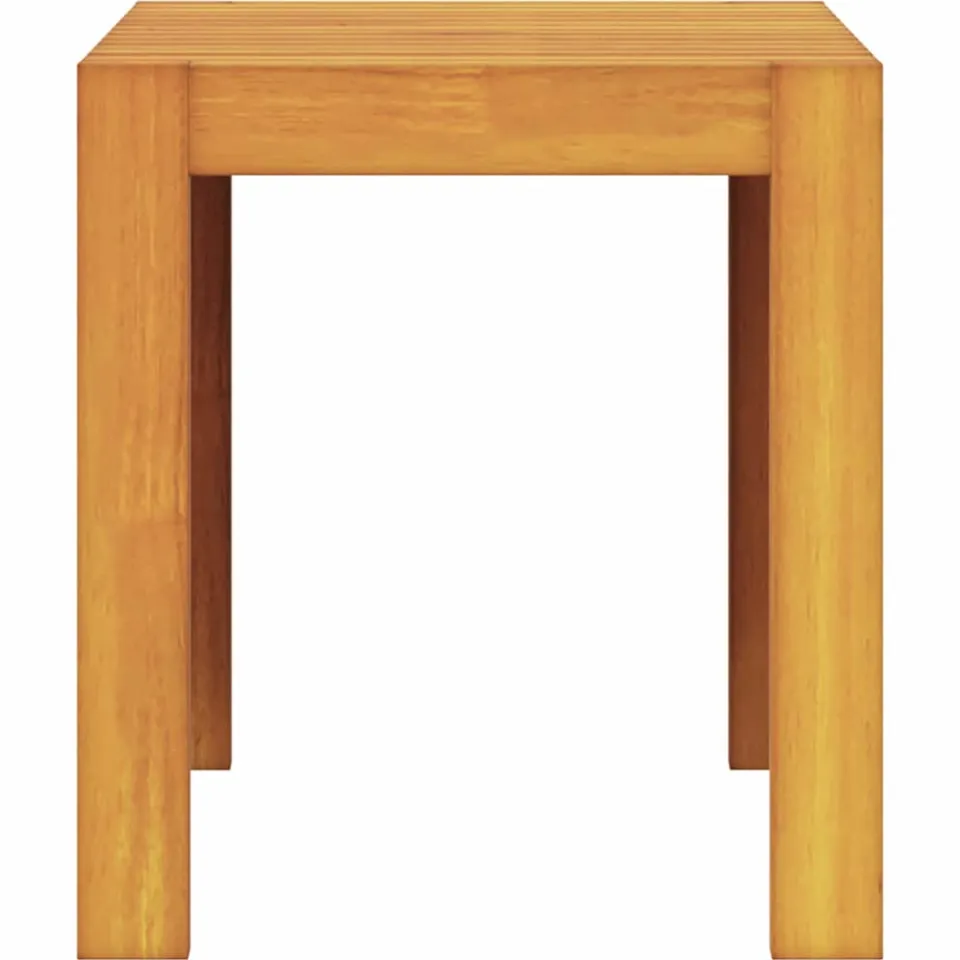 vidaXL Bijzettafel Olie naturel 43 x 36 x 40 cm Massief Teakhout, foto 4