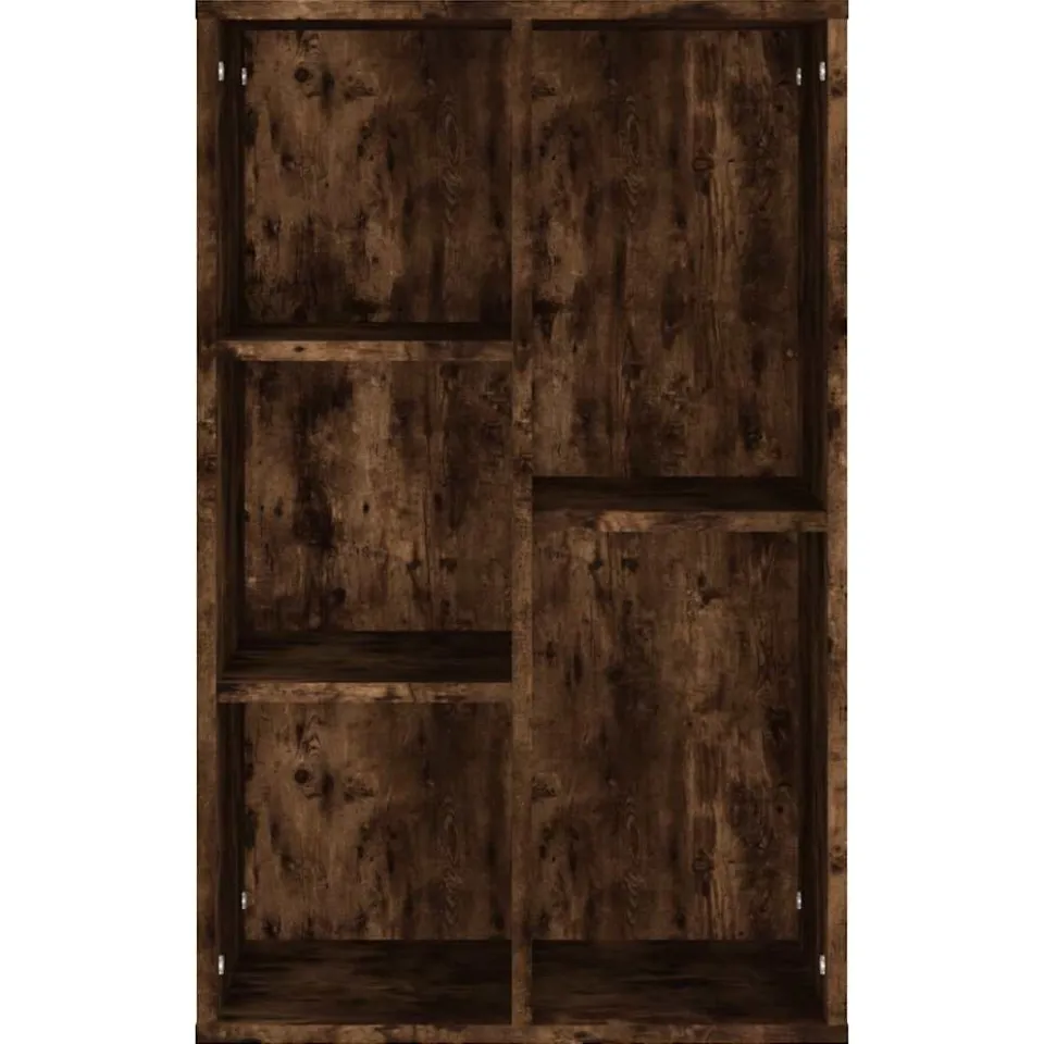 vidaXL Boekenkast/dressoir 50x25x80 cm bewerkt hout gerookt eikenkleur, foto 4