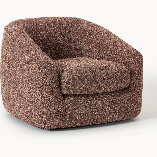 Westwing Collection Loungefauteuil Dita Terracotta