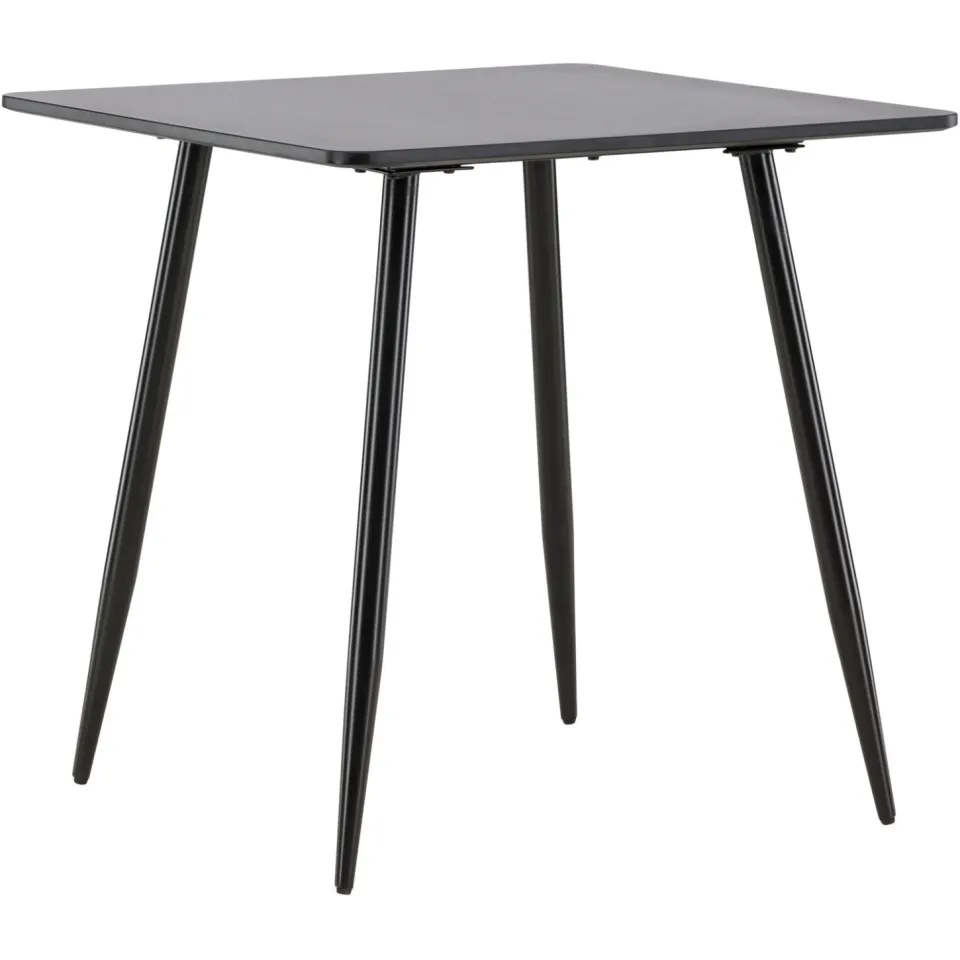 Nohr Bistrotafel 'Austina' 75 x 75cm, kleur Zwart