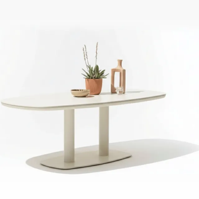 Apple Bee Melville Dining Tuintafel 220 cm Cintered Stone - Oyster