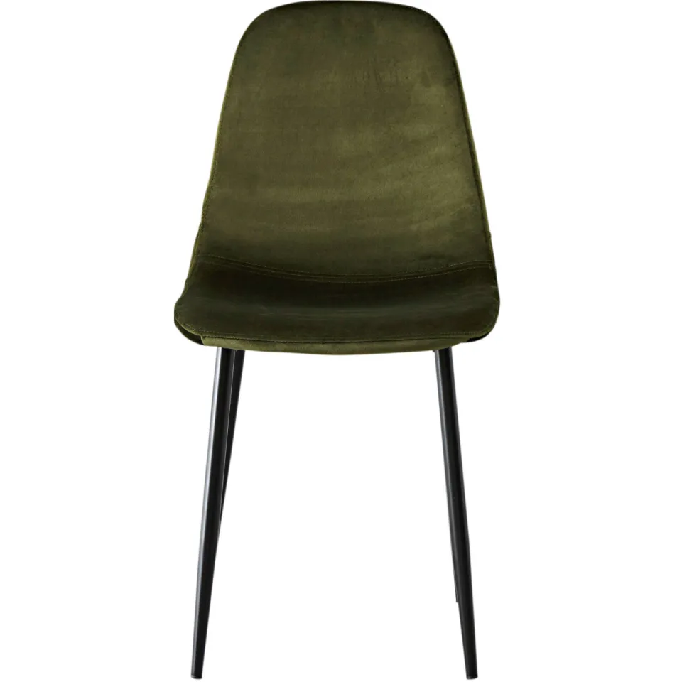 NOUS Living eetkamerstoel Jax (set van 2) Groen