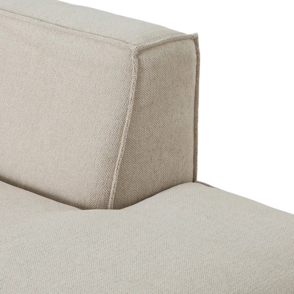 NOUS Living hoekbank Newton hoek rechts - beige, foto 6