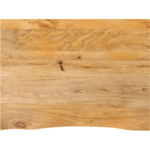 vidaXL Tafelblad met natuurlijke rand 70x60x3,8 cm massief mangohout Bruin