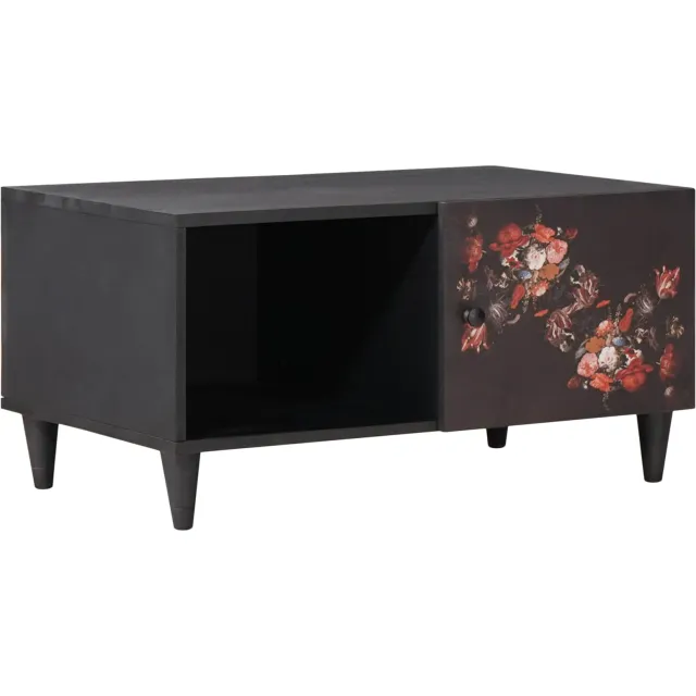vidaXL Salontafel Multikleur 80 x 50 x 40 cm Massief Mango Hout meerkleurig