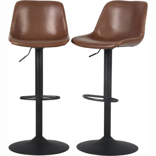 sweeek Barkruk noah - 2x 45x53x109cm Bruin