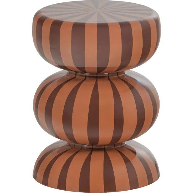 WOOOD Ravo bijzettafel roze/bruin pink/brown