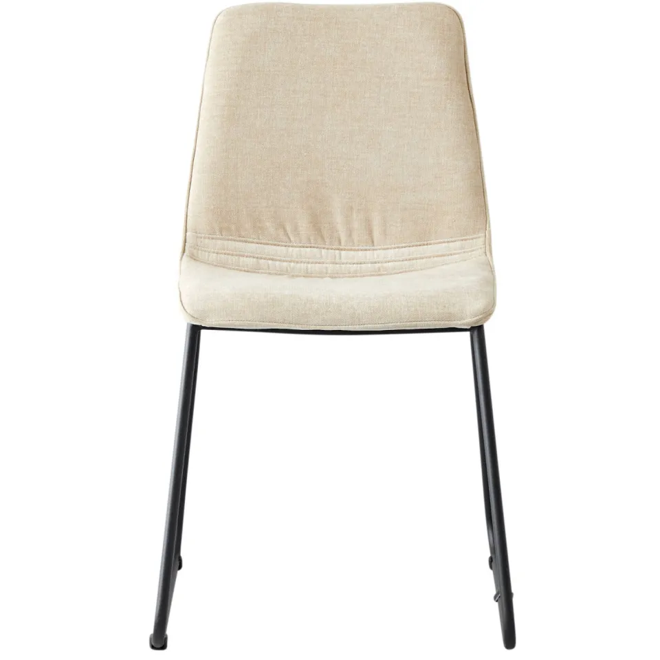NOUS Living Evi eetkamerstoel beige, foto 3