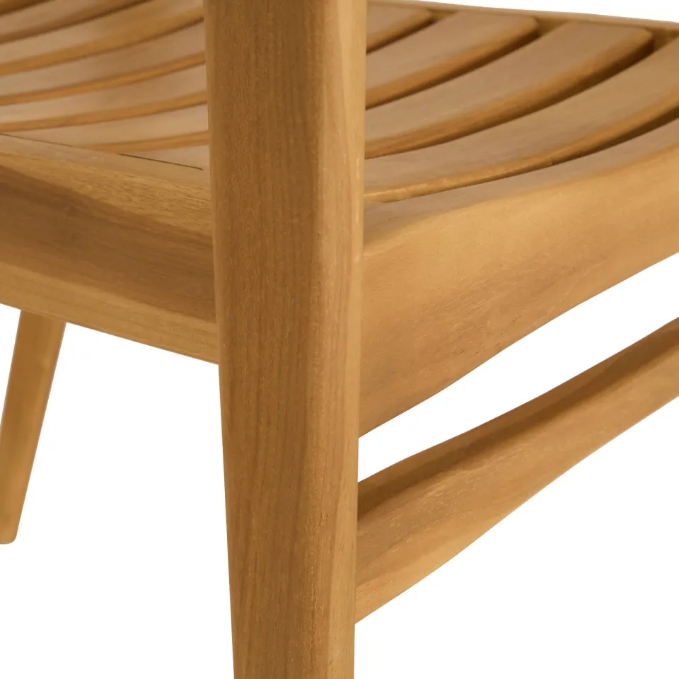 Studio LIVIT Puro teak tuinstoel naturel, foto 7