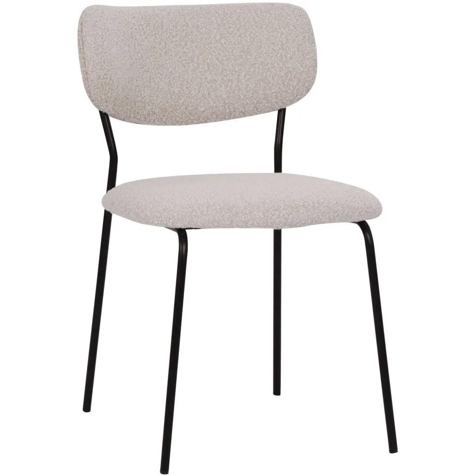 Housecraft Living eetkamerstoel Leah off white, foto 2