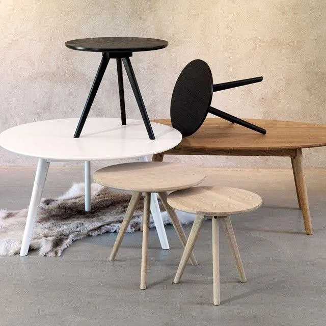 Rowico Home Yumi ovale houten salontafel naturel - 130 x 65 cm, foto 2
