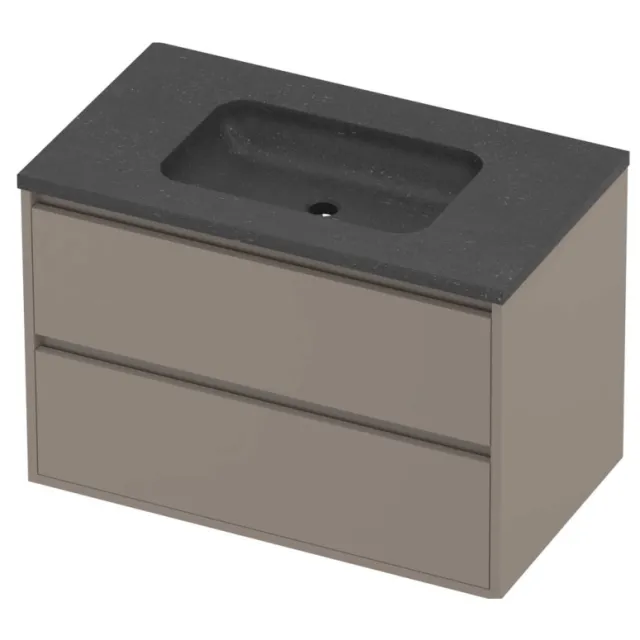 Proline Rollo Badmeubelset Hardsteen Elegant 80x46x54 cm Blue Stone Clay Beige