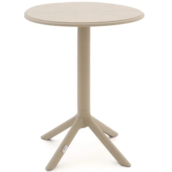 Forza Furniture Forza Rieti dining tuintafel ø60cm (h:76cm) taupe, foto 3