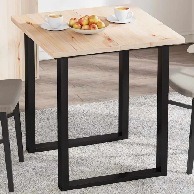 vidaXL Tafelbladen 2 st rechthoekig 70x35x2,5 cm massief grenenhout Bruin