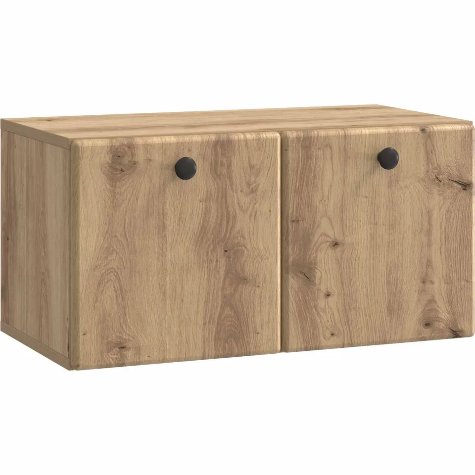 vidaXL Wandbeugel TV-kast 59,5 x 31 x 30 cm Artisanaal eiken, foto 3