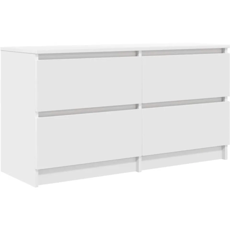 vidaXL Tv-meubel 100x35x54 cm bewerkt hout wit