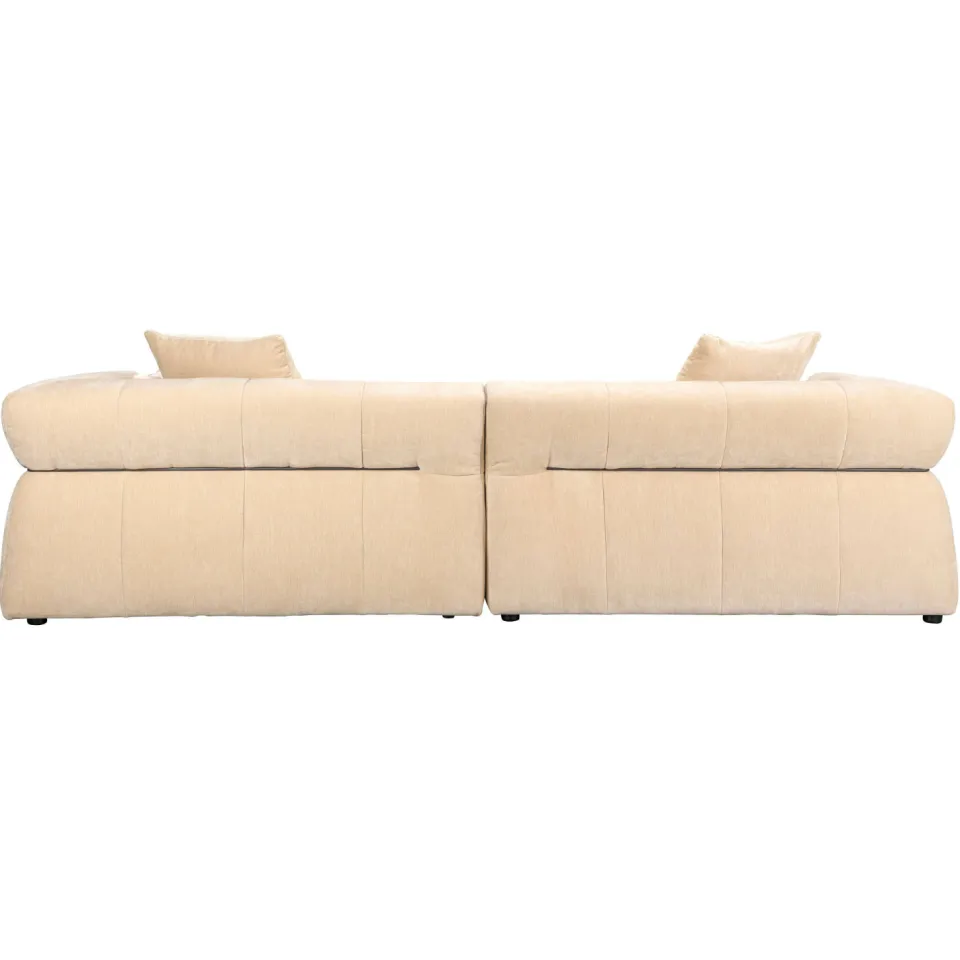Dutchbone Hodge 4,5-zitsbank beige, foto 3