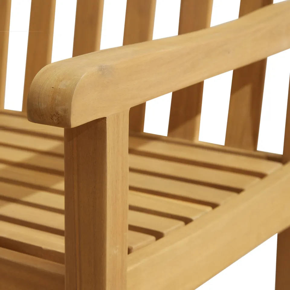 NOUS Garden tuinbank Park (150 cm) teak, foto 5