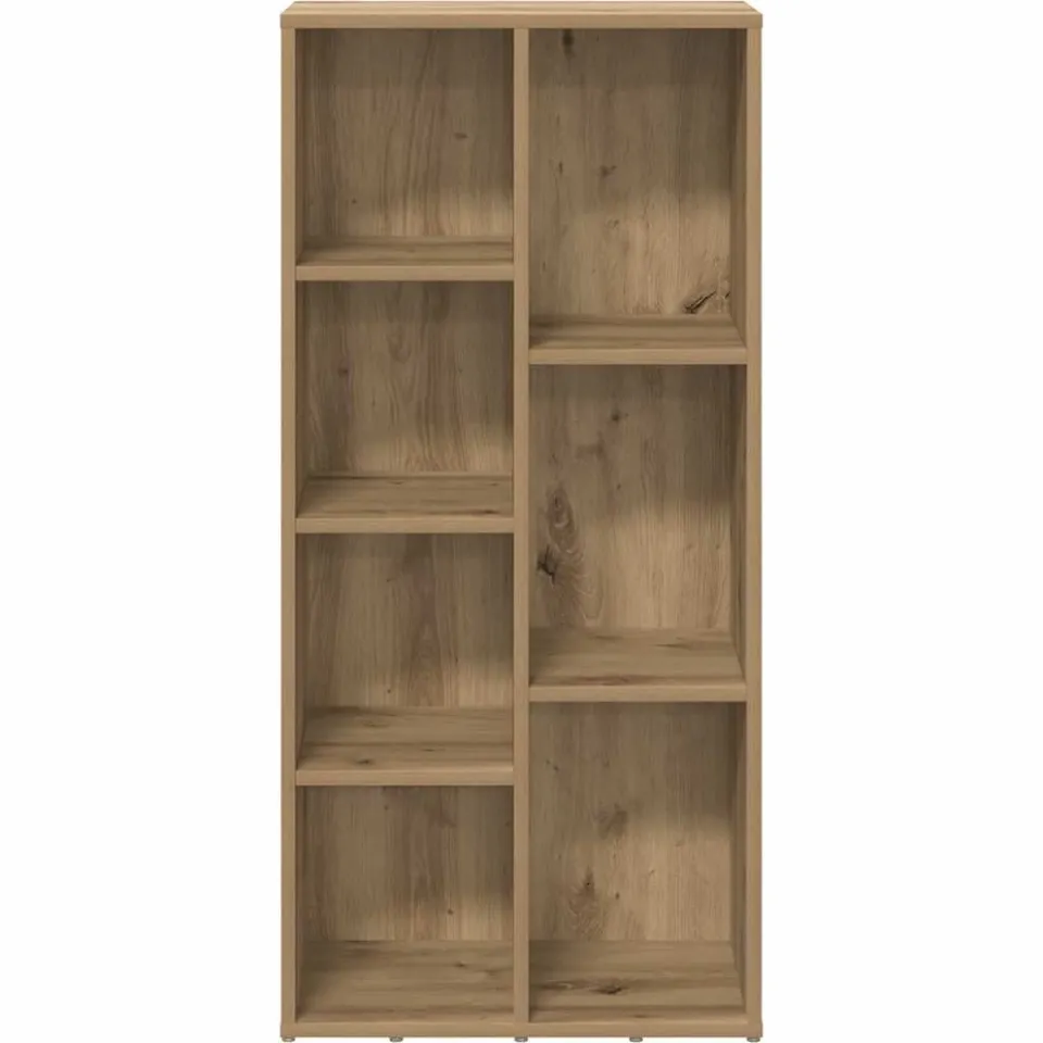 vidaXL Boekenkast 50x25x104 cm artisanaal eikenkleur, foto 4