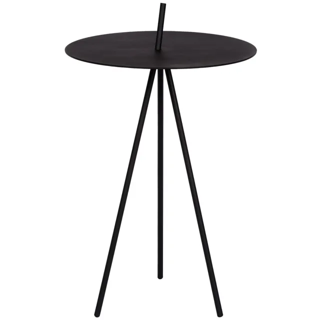 Atmooz Bijzettafel Azure - Zwart - Elegant Design - Draagbaar