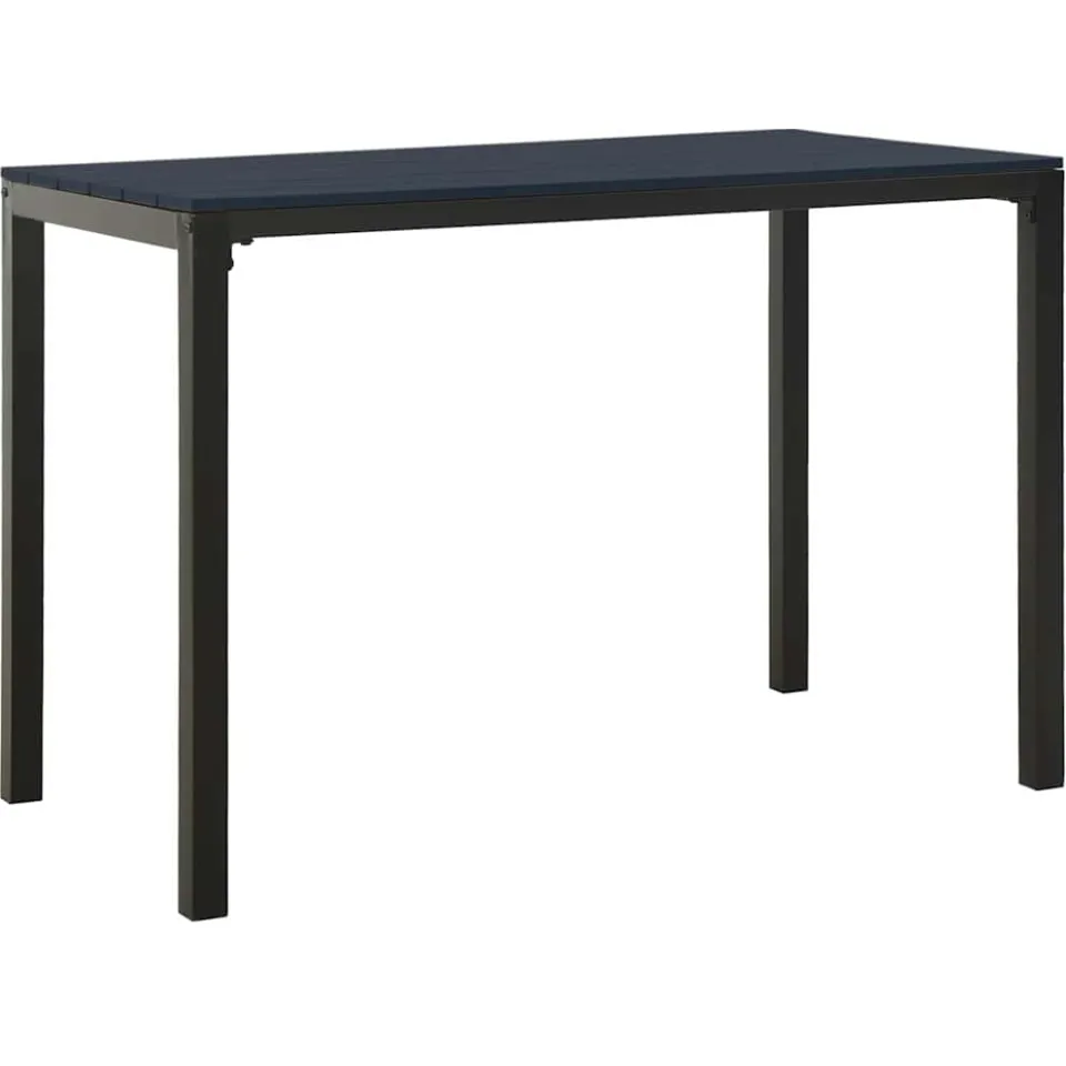 vidaXL 3-delige Tuinset staal en HKC zwart, foto 4