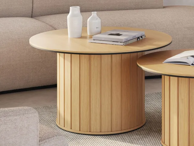 Mobistoxx Salontafel ROTARIO 80 cm vincenza eik