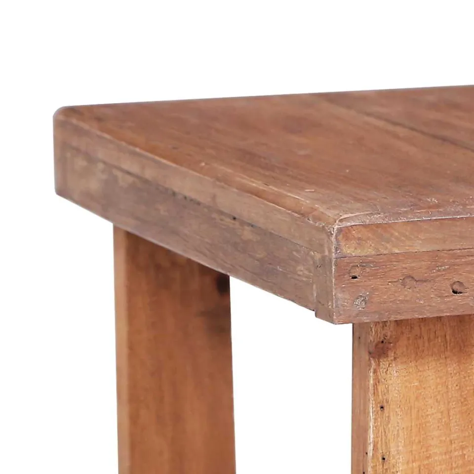 vidaXL Salontafel 60x45x23 cm massief mahoniehout bruin, foto 3