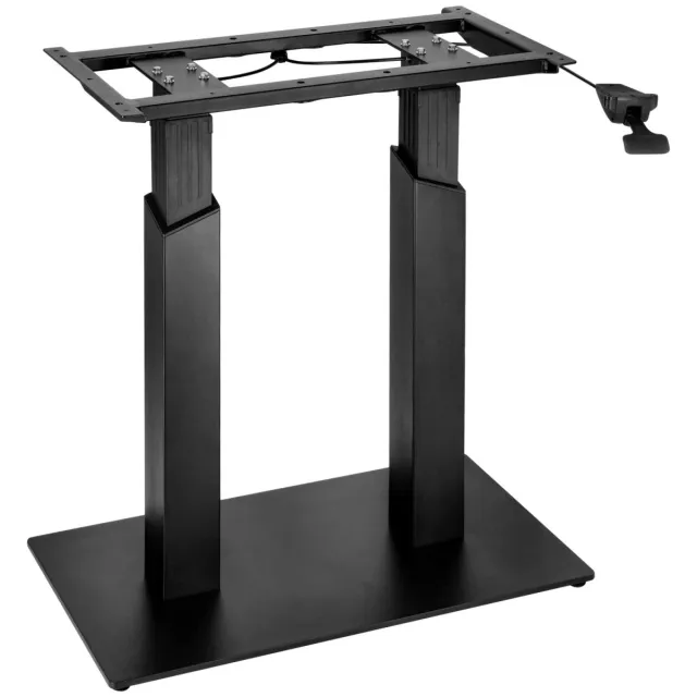 Vega Dubbele tafelzuil voor binnen Alturo rechthoekig; 40x70x72 cm (BxLxH); zwart; rechthoekig