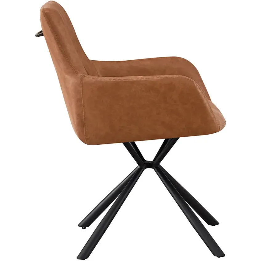 armstoel Kees cognac, foto 3