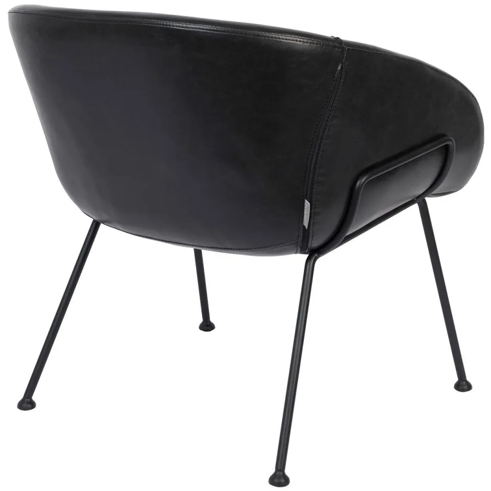 Zuiver fauteuil Feston zwart, foto 5