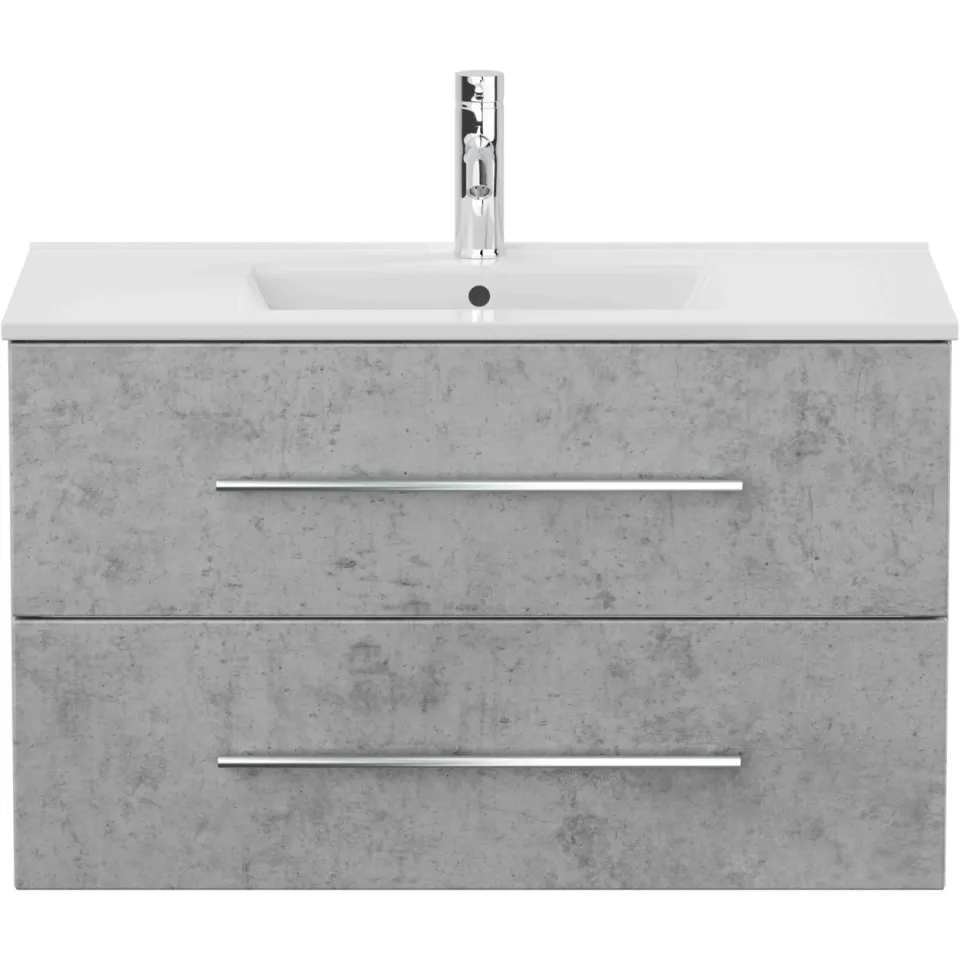 Wastafelkast Odin Beton 90 cm grijs, foto 5