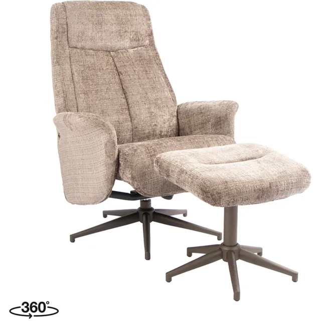LABEL51 Tumba Fauteuil - Bruin - Cremona - One Size