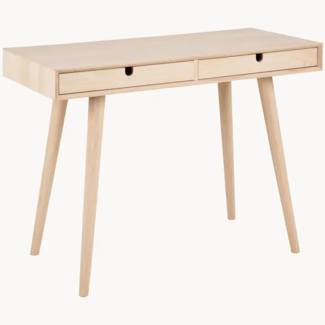 AC Design Smal bureau Century van eikenhout Bruin