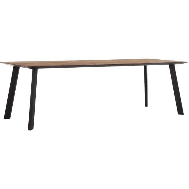 DTP Home Timeless Shape eettafel rechthoekig teakhout naturel - 250 x 100 x 78 cm