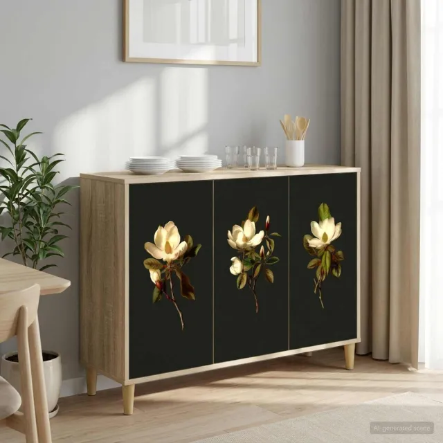vidaXL Dressoir BREMEN Sonoma 102 x 33 x 75 cm Bewerkt hout Bruin