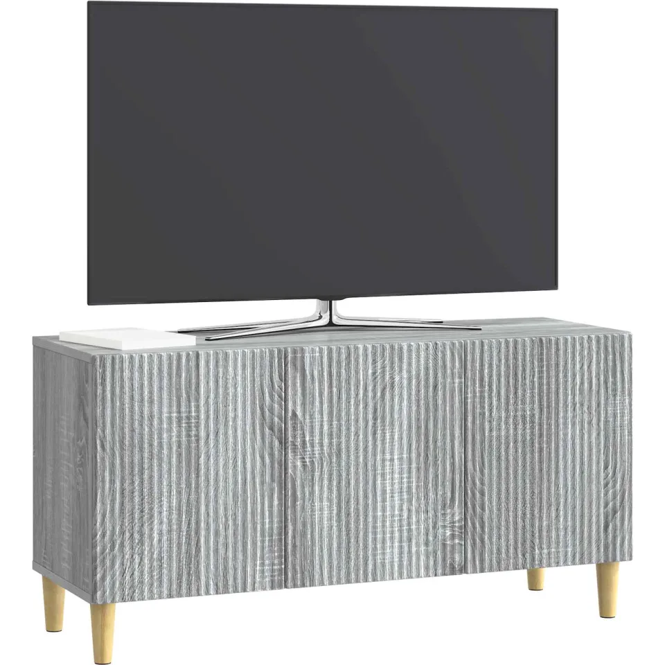 vidaXL TV-kast 99 x 34,5 x 50 cm Grijs sonoma Bewerkt hout