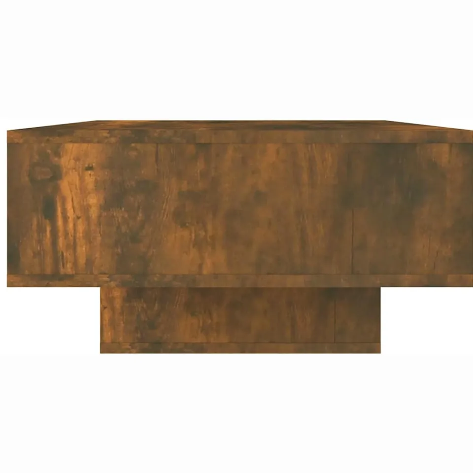 vidaXL Salontafel 105x55x32 cm bewerkt hout gerookt eikenkleurig, foto 3