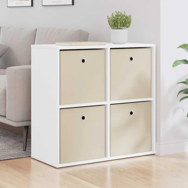 vidaXL Dressoir Wit 68,5 x 32 x 67 cm, foto 2