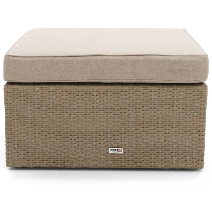 Forza Furniture Forza Cecita voetenbank 72x72cm taupe, foto 3